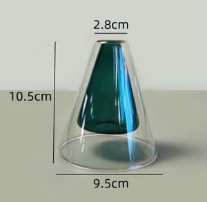 ขวดแก้วสองชั้นขนาด50มล.,กระถางดอกไม้ไฮโดรโปนิกส์แท่ง<span class=keywords><strong>ระเหย</strong></span>ได้หลายสีแบบกำหนดเองขวดน้ำดื่ม - Product Image 2