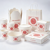 Boîtes d'emballage alimentaire rigides, écologiques, jetables, imperméables, en amidon de maïs, matériaux recyclés, impression de logo personnalisée, sushi