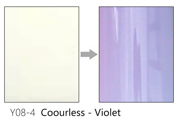Y08-4 Colourless -violet