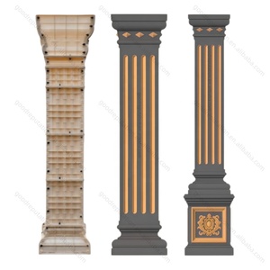 Molde de silicona ajustable de alta calidad para pilares de cemento prefabricados romanos, diseño de columna de hormigón, venta al por mayor - Product Image 6