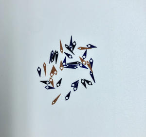 Lancette per Orologio in <span class=keywords><strong>Pietra</strong></span> Personalizzate OEM 2022 Compatibili con Movimento <span class=keywords><strong>ETA</strong></span> 7750 - Product Image 2