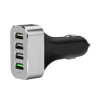 Xiaomi-chargeur professionnel CarHub 4 ports USB 48W, Qualcomm 3.0, rapide, pour voiture