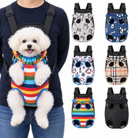 Sac à dos portable en polyester avec fermeture éclair Zheng Xin pour chiens et chats
