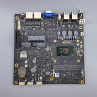 Carte mère Mini-ITX avec prise en charge du processeur Core de 6e et 7e génération, refroidissement par ventilateur LVDS, avec 1 emplacement PCIe X4
