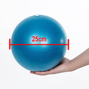 Dụng Cụ Uốn Nhỏ Bằng PVC 9.8 Inch 25Cm Bóng Trị Liệu Pilates Mini Để Ổn Định, Tập Yoga, Cân Bằng Và Kéo Dài - Product Image 2