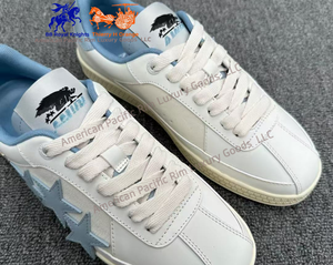 Chaussures de sport de luxe pour hommes 2025, style SUNSET SKATE, en cuir, à lacets, bout fermé, avec cristaux, collection Top Designer - Product Image 2