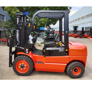 New <strong>Forklift</strong> Price 1.5 <strong>Ton</strong> 2 <strong>Ton</strong> 2.5 <strong>Ton</strong> diesel <strong>Forklift</strong> Truck <strong>3</strong> <strong>Ton</strong> <strong>3</strong> M Lift Height with Japan diesel Engine - Product Image 2