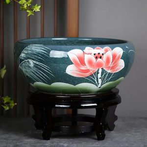 Vaso decorativo per balconata Oliver bonas per esterni vasi di piante in ceramica shopping online - Product Image 3