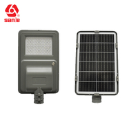 Farola Solar Integrada Todo en Uno para Parques Residenciales, 150lm/W, Iluminación para Carreteras y Parques