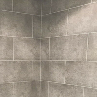 Panneaux muraux de douche en PVC effet carrelage, largeur 600 mm, pour marché britannique