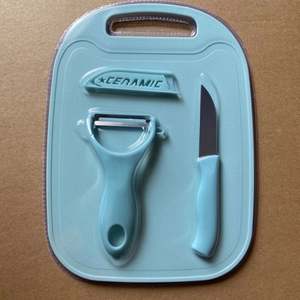 Ensemble de couteaux de cuisine colorés de 4 pièces, ensemble de couteaux de cuisine mignons en acier inoxydable - Product Image 4