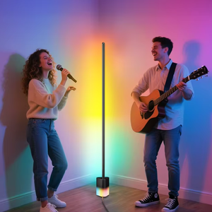 Luz de Esquina Inteligente RGB para Piso con Control Remoto por Aplicación y Manual para Sala de Estar y Dormitorio - Product Image 2