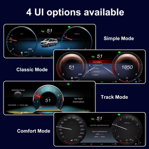 Nuovo Cruscotto Digitale da 12,3 Pollici per Mercedes Classe C/GLC/W205 2015-2019, Tachimetro, Quadro Strumenti, Display LCD HD, Aggiornamento - Product Image 5