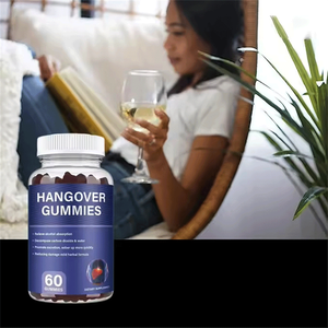 Özel etiket Hangover rölyef takviyesi Vegan alkol hapları rahatlatmak karaciğer detoks Anti Hangover Gummies - Product Image 6