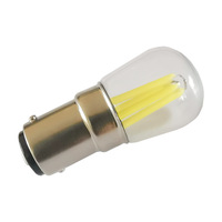 Nouvelle ampoule à filament 2W 12V 24V 48V BA15D double contact lumière du jour 6500k BA15D ampoule led