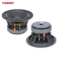 Haut-parleur de voiture YINBART 8 pouces 4 ohms, haut-parleur de médiums, bobine vocale de 2 pouces, 500W max