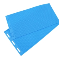 Moule en cire d'abeille Flexible Impression de cire d'abeille Feuilles de fond de teint en cire d'abeille en silicone