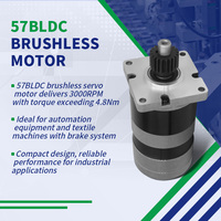 Moteur CC sans balais RB 57 mm, haute puissance, couple élevé, 1100 mN.m, 12 V 24 V, BLDC circulaire