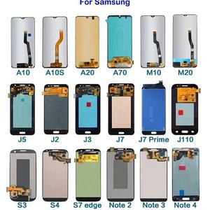 Téléphones portables lcd pour samsung A10 A10S A11 A12 A20 A20E A20S A21 A21S A30 A30S A40 A50 A51 A71 Écran tactile avec cadre - Product Image 2