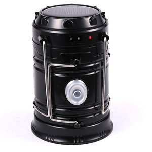 Solar Charging Plastic Outdoor Portable Telescopic USB <b>Rechargeable</b> Solar Folding <b>Led</b> Camping Lantern <b>Light</b> - Product Image 4