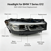 Système d'éclairage LED pour voiture en gros, adapté aux BMW Série 7 G12 2021-2023, OE 63119450227 63119450228