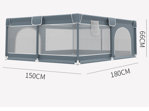 Prodigio PP007 pieghevole parco giochi al coperto per neonati e bambini rete di sicurezza gioco recinzione per bambini e bambini - Product Image 2