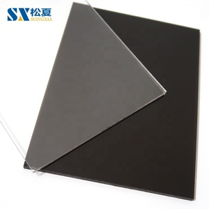 6 MM 10MMm UV Ổn Định <span class=keywords><strong>Lexan</strong></span> Rắn Đen Rõ Ràng Tấm Polycarbonate - Product Image 1