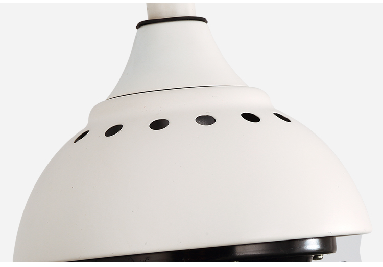 Breeze.Lux Model good quality traditional series 48 inch 5 blade ABS material White 5 blades AC motor ceilling fan light
