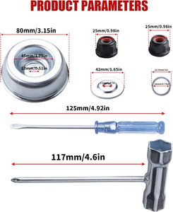6/8inch <strong>Grass</strong> Trimmer Head Weed Cutter Lawn <strong>Mover</strong> Twisted Steel Wire Wheel Tray Plate Brush Cutter Trimmer Head - Product Image 3