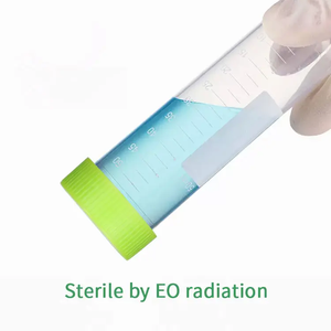 15 मिलीलीटर 50 मिलीलीटर पॉलीप्रोपाइलीन ने फ्लैट-टॉप स्क्रू ढक्कन के साथ स्पष्ट प्लास्टिक सेंट्रीफ्यूज ट्यूब को स्नातक किया - Product Image 5