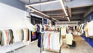 Профессиональный производитель, Мужская футболка оверсайз с открытыми плечами - Product Image 2