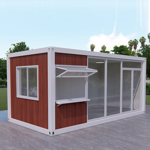 Casa Contenedor Prefabricada Modular con Estructura que Ahorra Espacio, Certificada por la CE, para Cafetería y Tienda de Bebidas en Esquina - Product Image 2