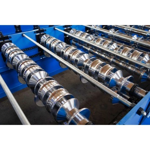 AVITA Automatische Trapez-Metallblech rolle Ehemalige Ibr Trapez-Walz platten hersteller Dachziegel form maschine - Product Image 4