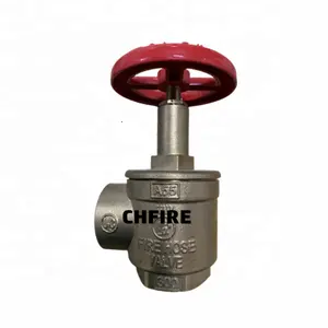 CHFIRE 공장 DN65 황동 직각 착륙 밸브 소화전 호스 물 밸브 고품질