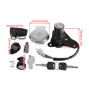 Moto Coperchio Del Serbatoio Del Carburante Serratura Del Tappo Con Interruttore di Blocco di Accensione PER <span class=keywords><strong>Yamaha</strong></span> XV125 <span class=keywords><strong>VIRAGO</strong></span> 125 XV250 <span class=keywords><strong>250</strong></span> - Product Image 6