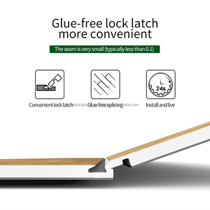 Suelo Vinílico de Alta Gama, Resistente al Agua, de Tablas Anchas, Híbrido LVP, Sistema de Click SPC - Product Image 6