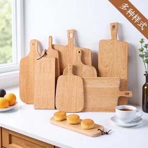 Pelle à <span class=keywords><strong>pizza</strong></span> professionnelle ergonomique en bois de hêtre massif de qualité supérieure avec poignée en forme de <span class=keywords><strong>J</strong></span>, planche de service 3-en-1 de qualité alimentaire pour restaurants - Product Image 2