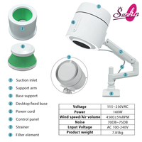 Nouveauté - Aspirateur à poussière pour ongles haute puissance et faible bruit - Aspirateur professionnel pour manucure - Pour salon de manucure
