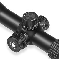 Discoveryopt LHT 6-24X44SFIR FFP Red Illuminated Optics Sights 30mm Tube Shockproof Lightweight Tactical Scopes for Hunting