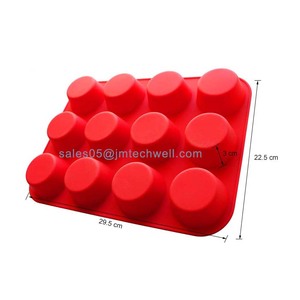 Stampo per Cupcake in Silicone Alimentare Personalizzabile per la Cottura - Product Image 2