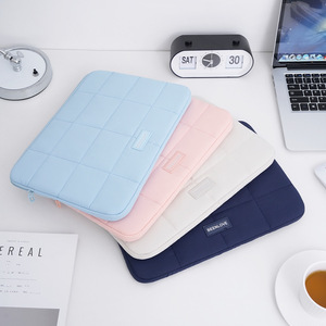 Beilian Laptop Sleeve 14 In Polyester Solid Color Business Style For Apple Huawei Laptops - Product Image 1