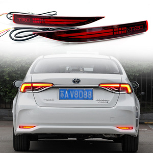 ไฟท้ายกันชนหลังแบบ LED Sequential Turn Signal สำหรับ Toyota Corolla ปี 2019-2024 ชุดอัพเกรดแบบติดตั้งเพิ่มเติม (คู่) - Product Image 1