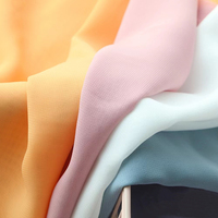 Prix d'Usine 100% Polyester Recyclé Turquie Dubaï Jilbab Abaya Femme Robe Musulmane Tissu Mousseline