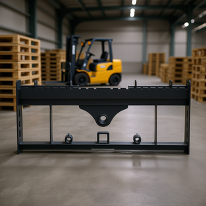 Estructura de paletización para minicargadora de 45 pulgadas con receptores de enganche de 2 pulgadas y manguitos de enganche rápido para manipulación de materiales con montacargas - Product Image 2