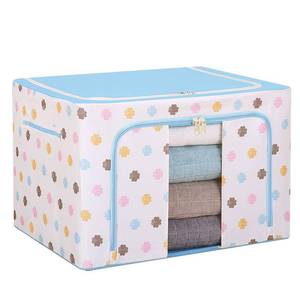 Oxford Cloth Factory Wholesale Clothing Quilt Clothing Steel Frame Storage Box