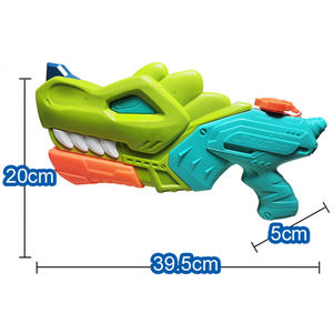 ปืนฉีดน้ำไดโนเสาร์ขนาดใหญ่แบบดึงได้สำหรับเด็กเล่นน้ำชายหาดกลางแจ้ง - Product Image 6