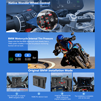 Adaptateur Carplay pour moto BMW S1000xr R1200gs F900r Gs1200 avec écran tactile IPS de 6 pouces, étanche, anti-vibrations