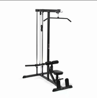 Tour de poulies croisées réglable pour salle de sport avec station de tirage vertical et machine à sélection de charge par broche pour la musculation