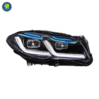 Faro Delantero LED YU GUANG para BMW Serie 5 F10, Luz Principal 2011-2017, Actualización de Luz Frontal F18, Faros LED