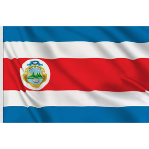 Costa Rica State And Navy <b>Flag</b> 300x200cm Outdoor Use - Product Image 1